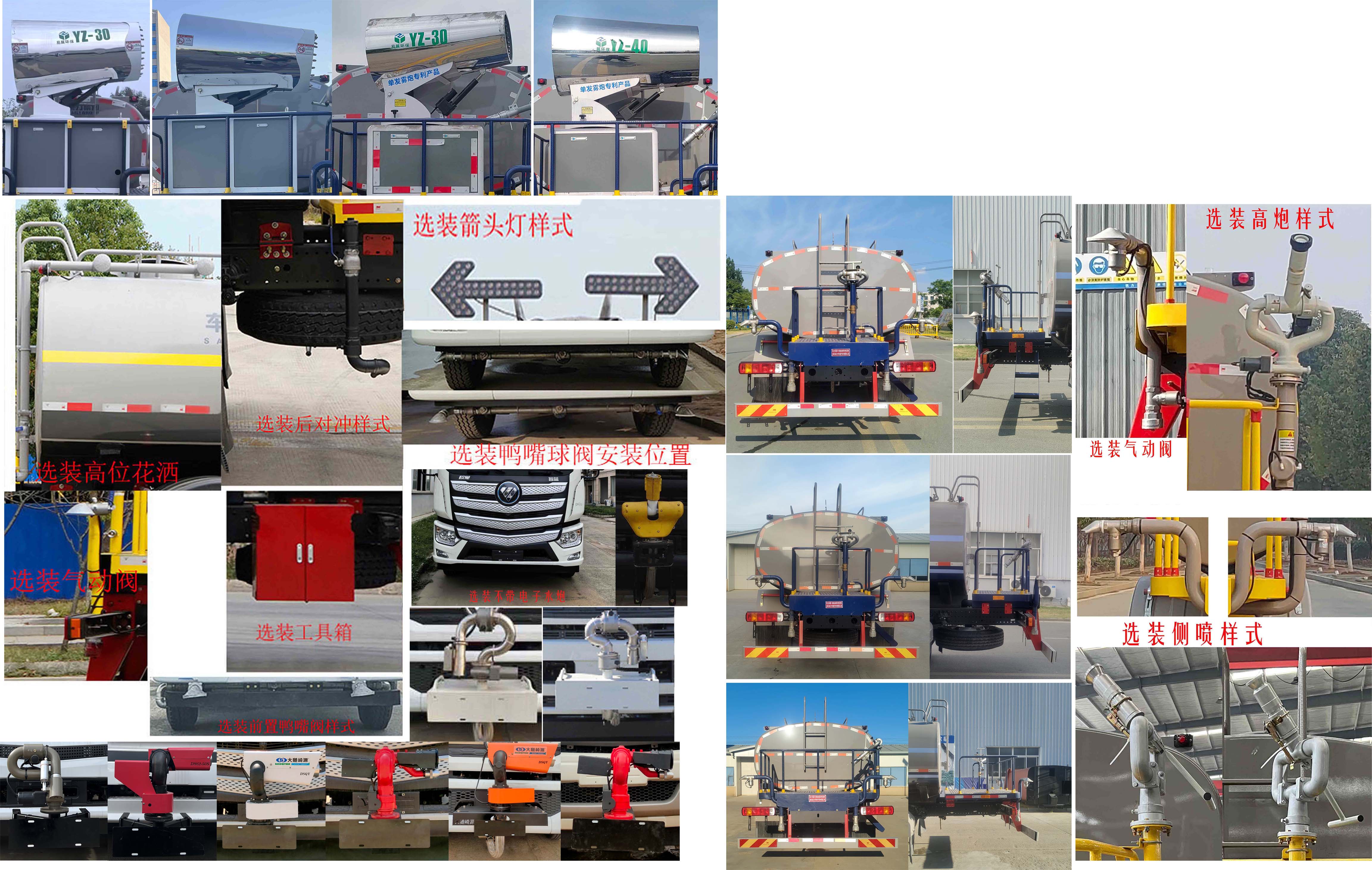 凱力風牌KLF5180GPSBBEV純電動綠化噴灑車公告圖片