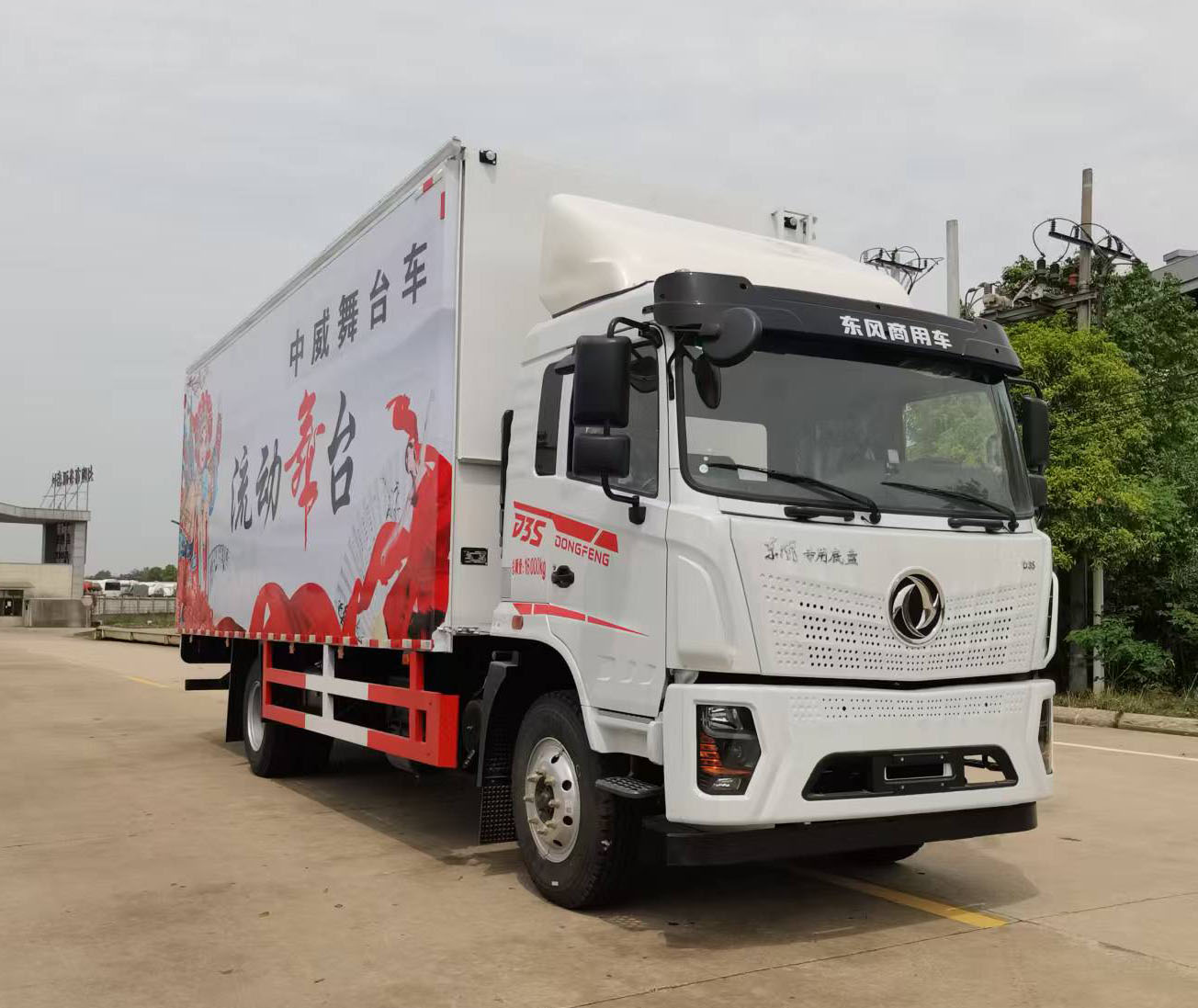 楚韻牌EZW5160XWTD6舞臺車