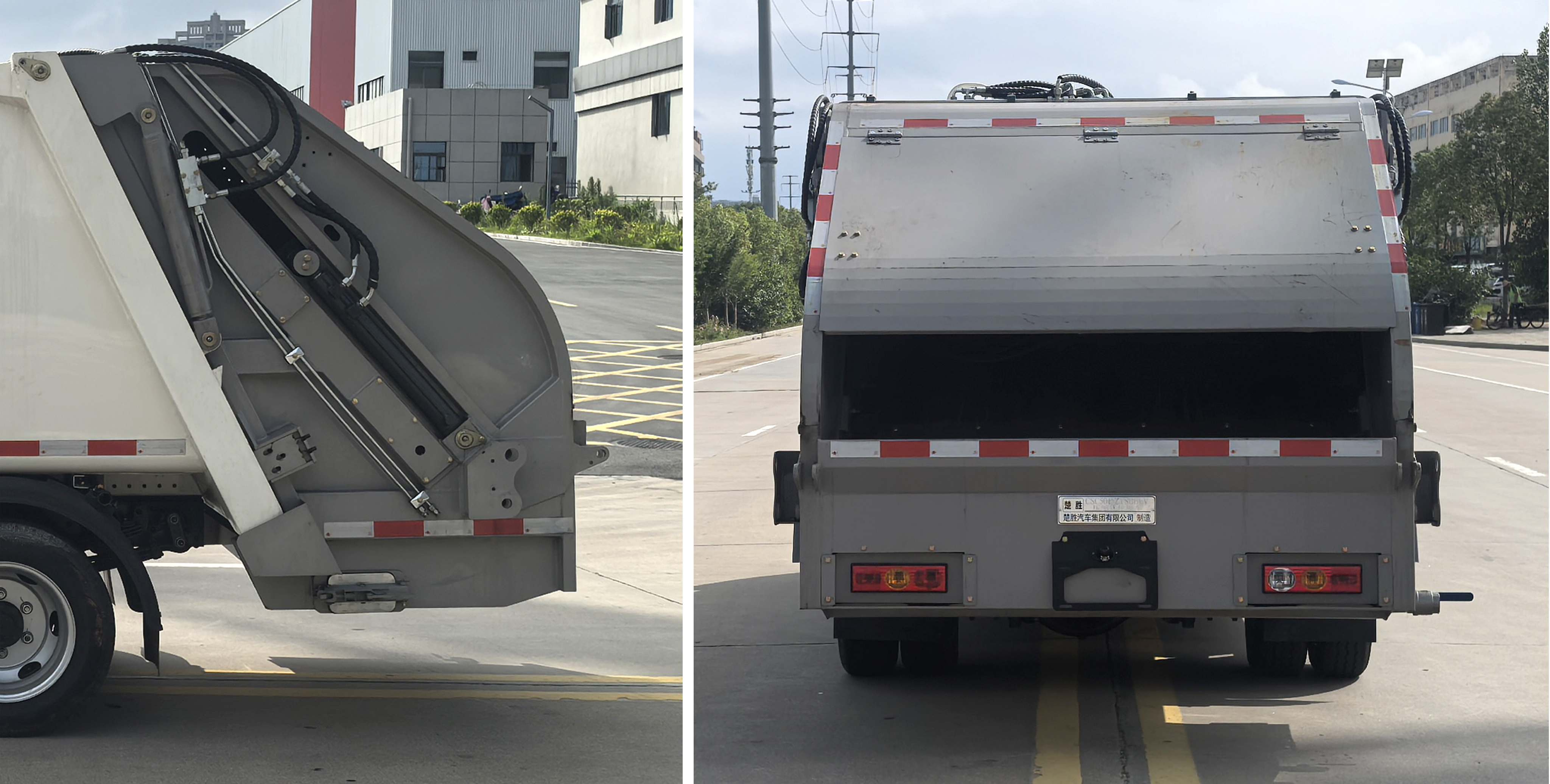 楚勝牌CSC5045ZYSBBEV純電動(dòng)壓縮式垃圾車公告圖片