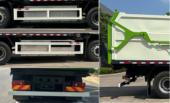 程力威牌CLW5180ZXLBEV6SL純電動(dòng)廂式垃圾車公告圖片