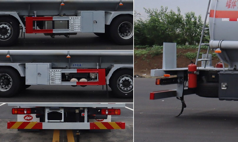 中汽力威牌HLW5263GRYDF6易燃液體罐式運(yùn)輸車公告圖片