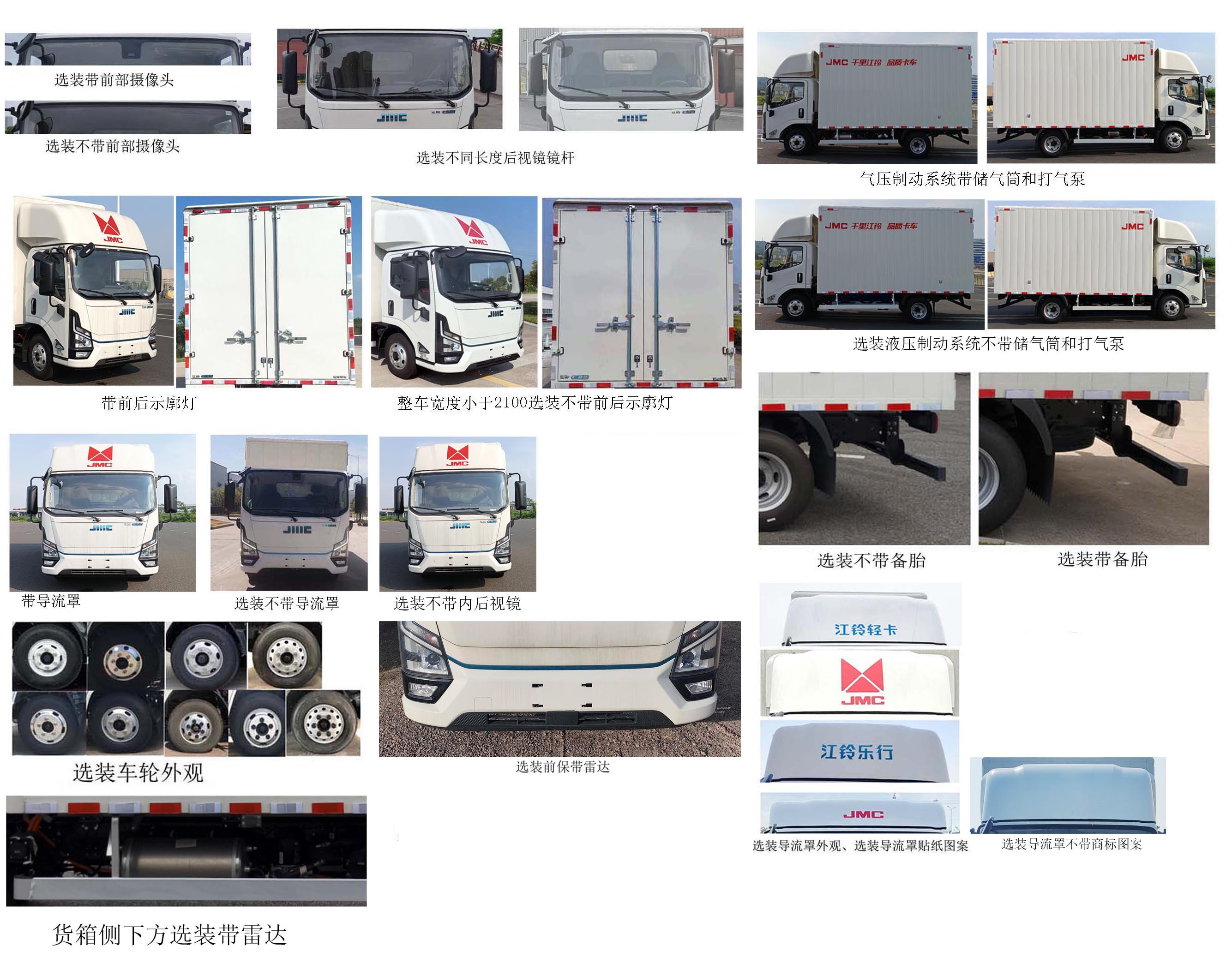 江鈴牌JX5049XXYT0C2BEV純電動(dòng)廂式貨車公告圖片