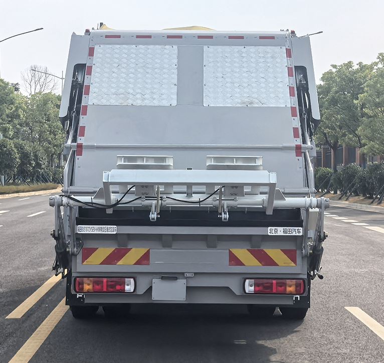 福田牌BJ5187ZYSEV-H1純電動壓縮式垃圾車公告圖片