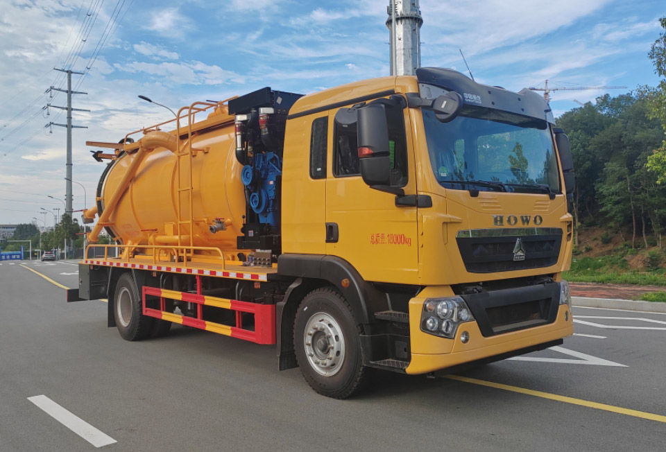 元年牌XSH5184GQWZ6LQ清洗吸污車