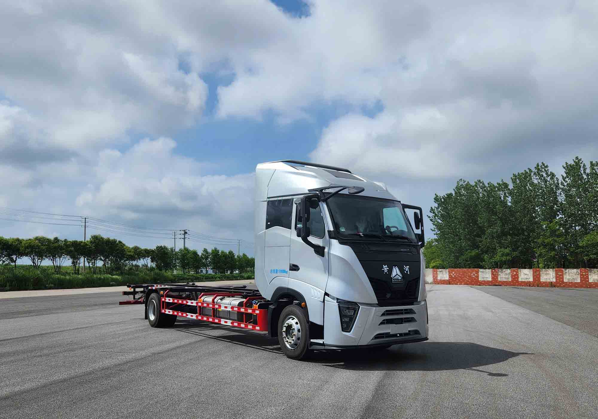 黃河牌ZZ5187ZKXN711XF1車廂可卸式汽車