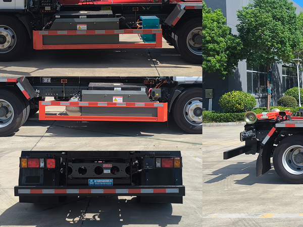 程力威牌CLW5120ZXXBEVASK純電動車廂可卸式垃圾車公告圖片