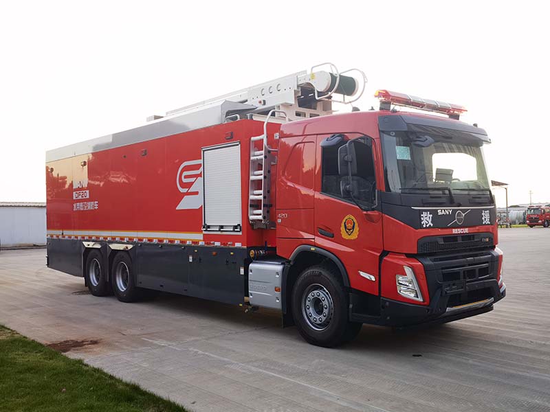 三一牌SYM5280TXFDF20/V水帶敷設(shè)消防車公告圖片