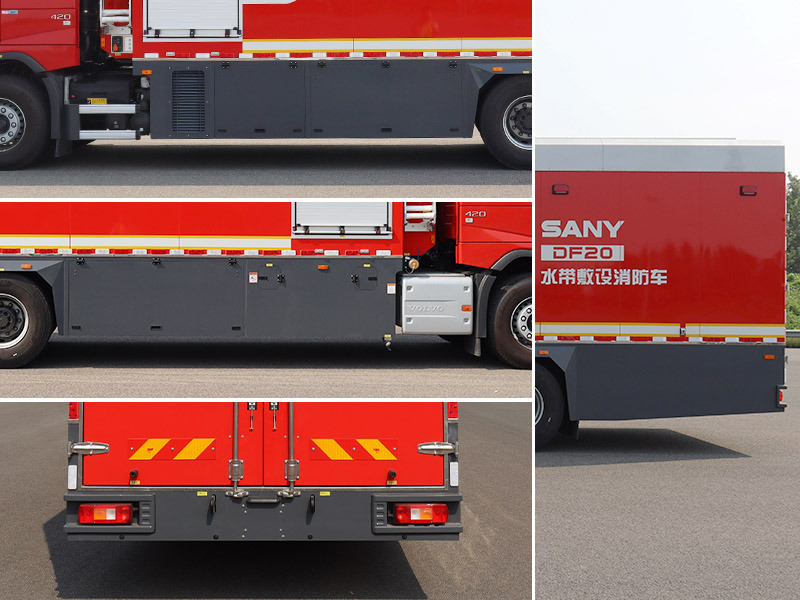 三一牌SYM5280TXFDF20/V水帶敷設(shè)消防車公告圖片
