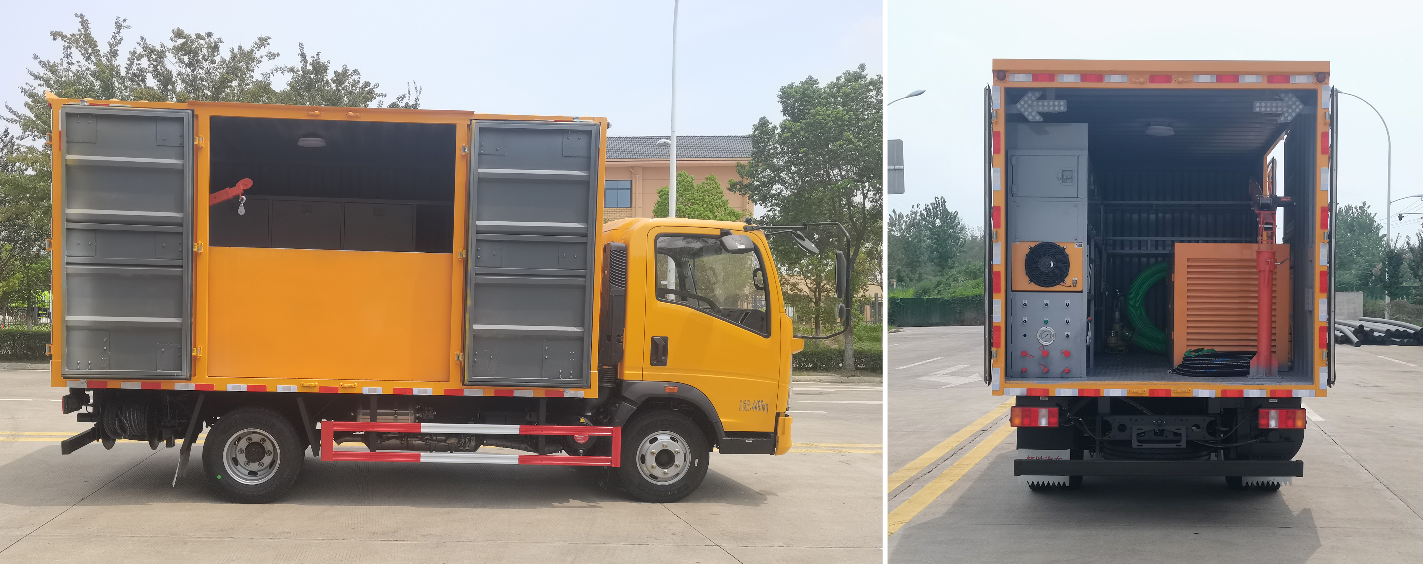 楚勝牌CSC5047TPSZ6大流量排水搶險車公告圖片