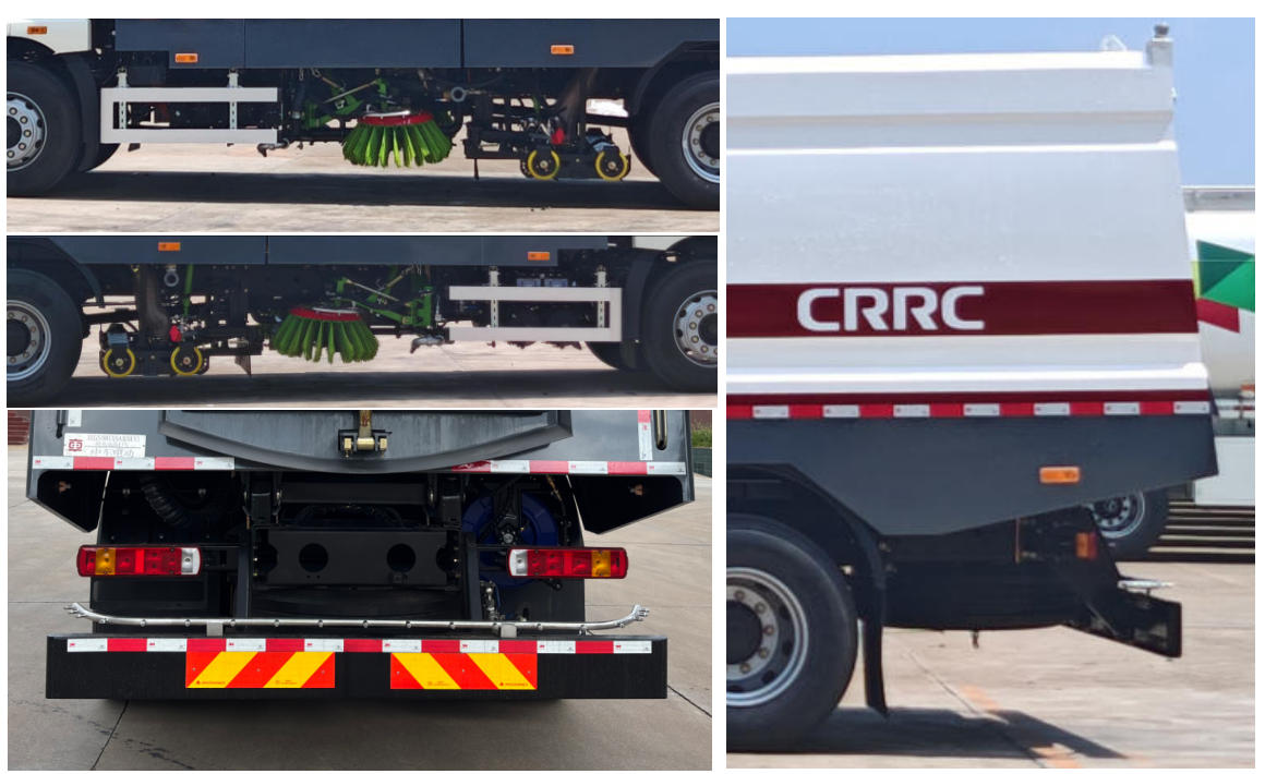 中國中車牌TEG5180TXSAJFBEV1純電動洗掃車公告圖片