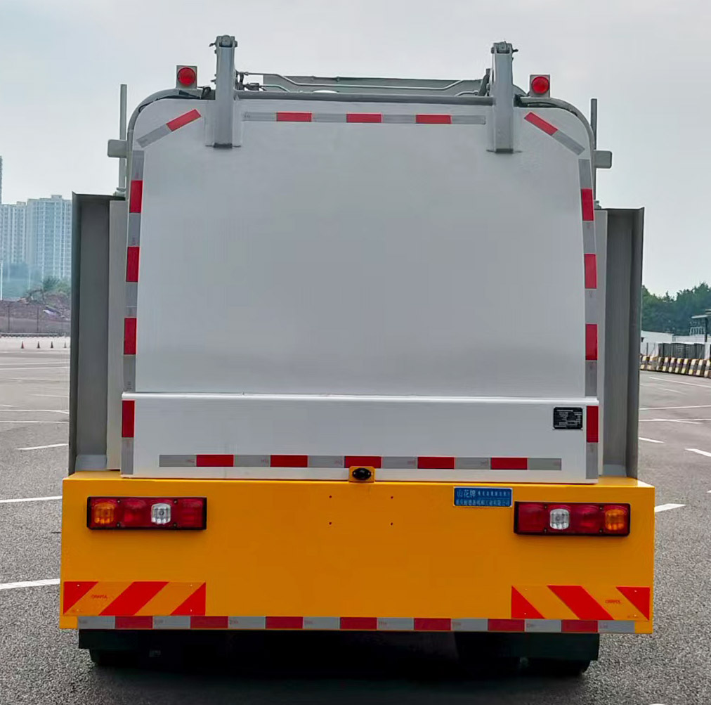 山花牌JHA5189TCASXABEV純電動餐廚垃圾車公告圖片