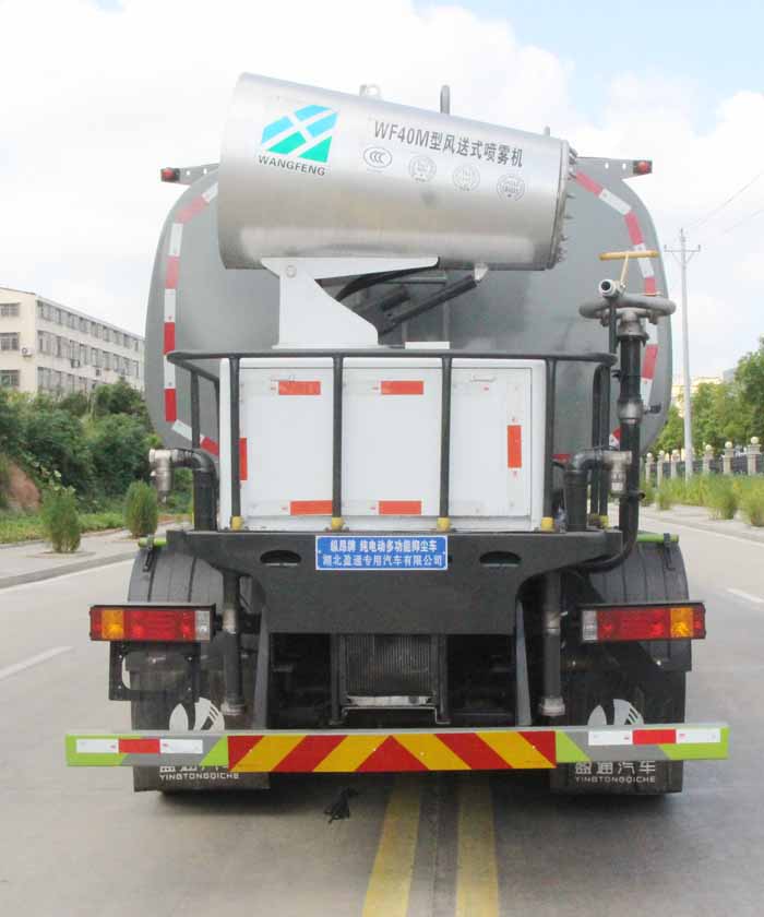 縱昂牌CLT5250TDYSXBEV-1純電動(dòng)多功能抑塵車公告圖片