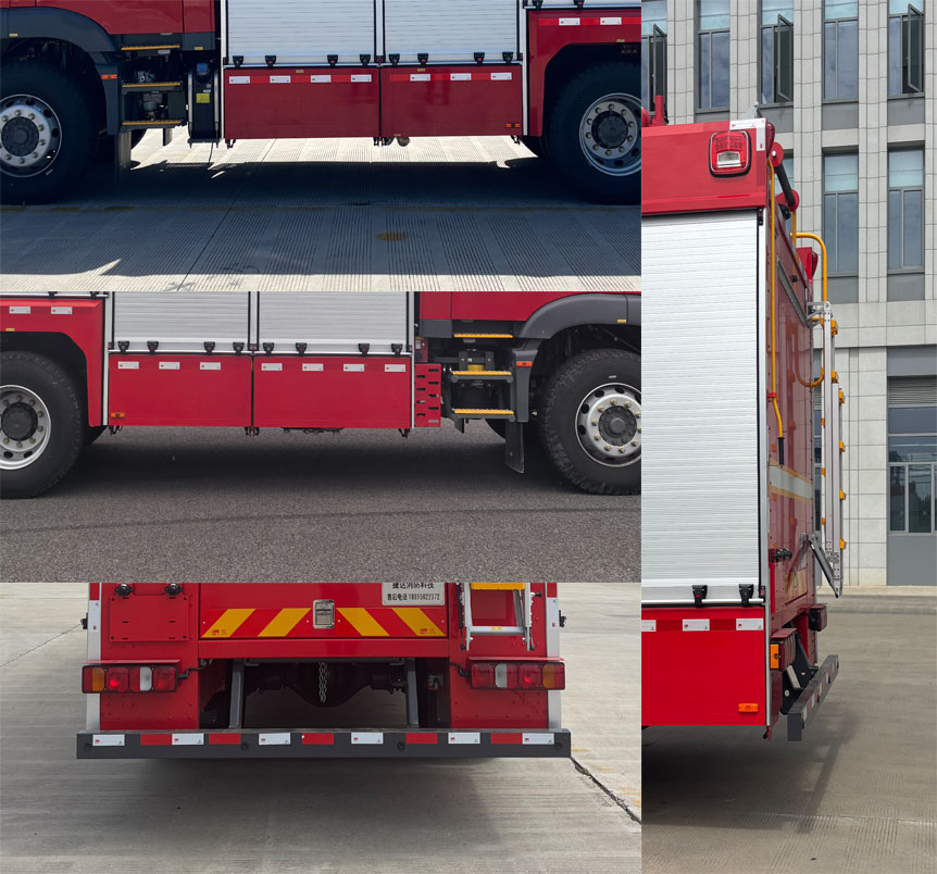 捷達(dá)消防牌SJD5183GXFAP50/SDA壓縮空氣泡沫消防車公告圖片