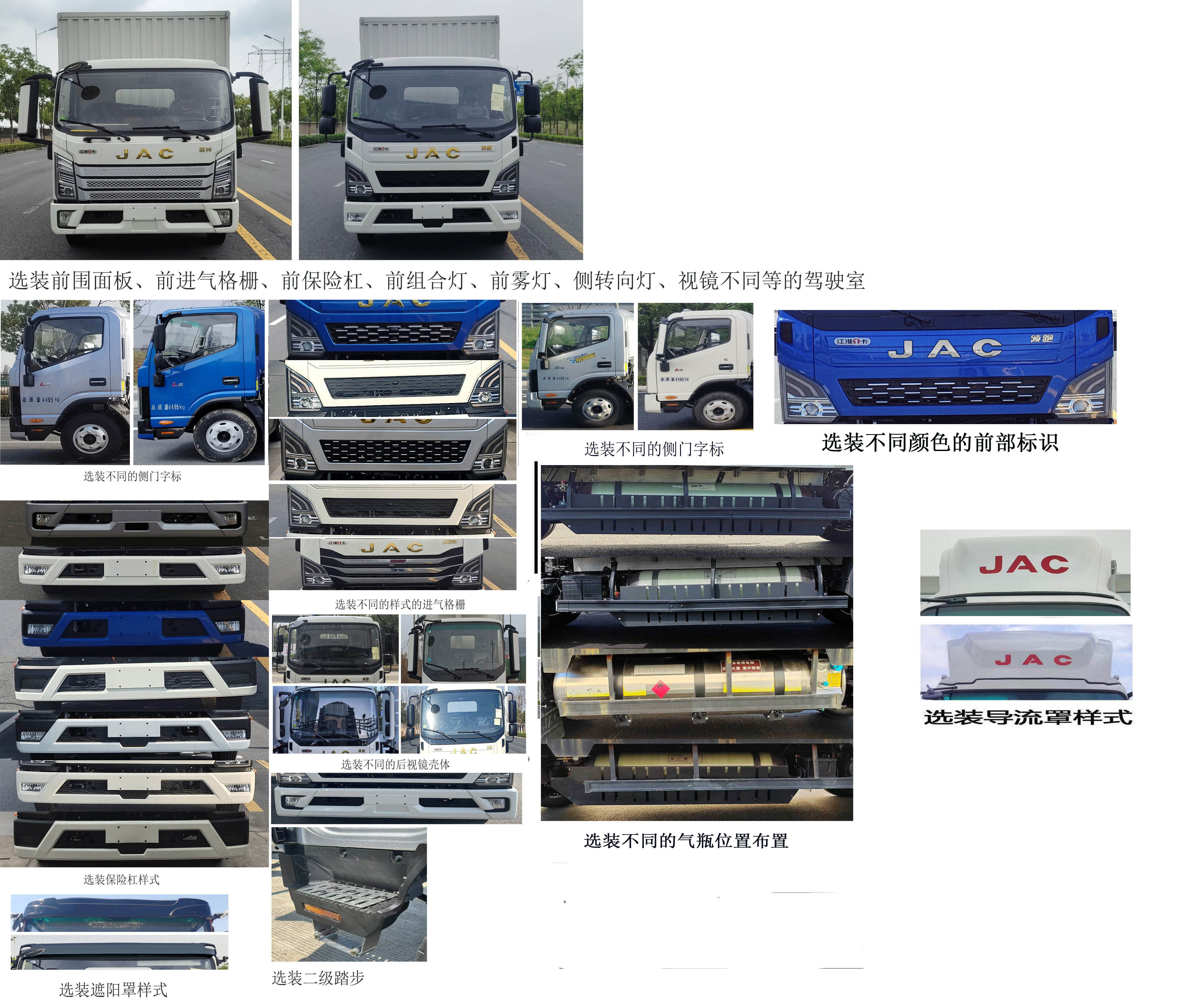 江淮牌HFC5048XXYP51N1C7NS廂式貨車公告圖片