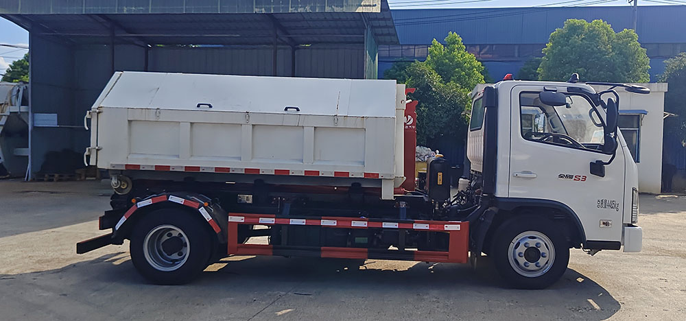 縱昂牌CLT5041ZXXBJPHEV換電式插電式混合動力車廂可卸式垃圾車公告圖片