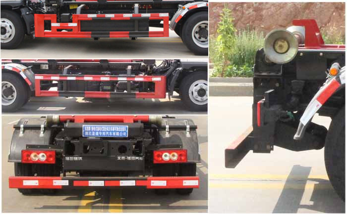 縱昂牌CLT5041ZXXBJPHEV換電式插電式混合動力車廂可卸式垃圾車公告圖片