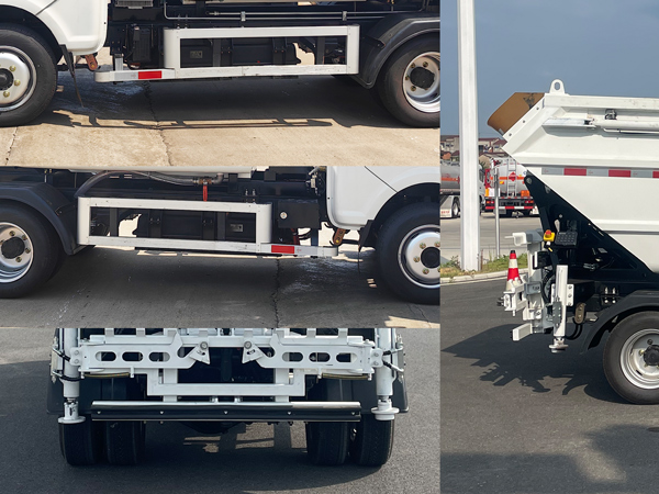 程力威牌CLW5040ZZZBEVCDP純電動(dòng)自裝卸式垃圾車公告圖片