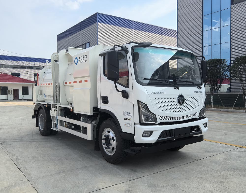 CFC5128TCABJBEV型純電動(dòng)餐廚垃圾車(chē)圖片