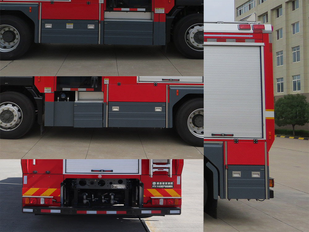 銀河牌BX5130GXFAP20/SK6壓縮空氣泡沫消防車公告圖片