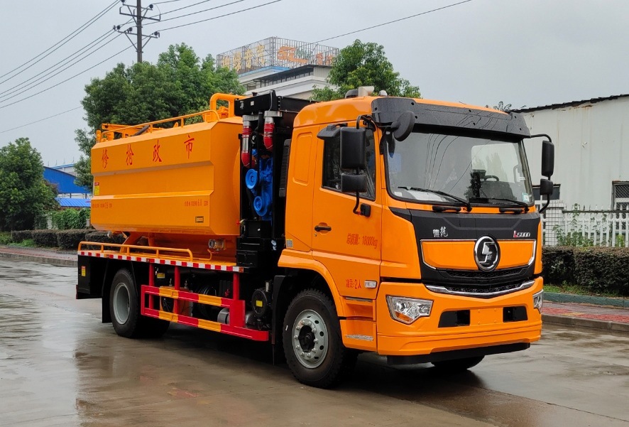 神綠通牌SLV5189GQWSX6清洗吸污車