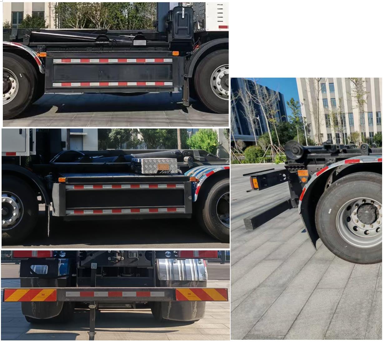 創(chuàng)維牌NJL5311ZXXFCEV燃料電池車廂可卸式垃圾車公告圖片