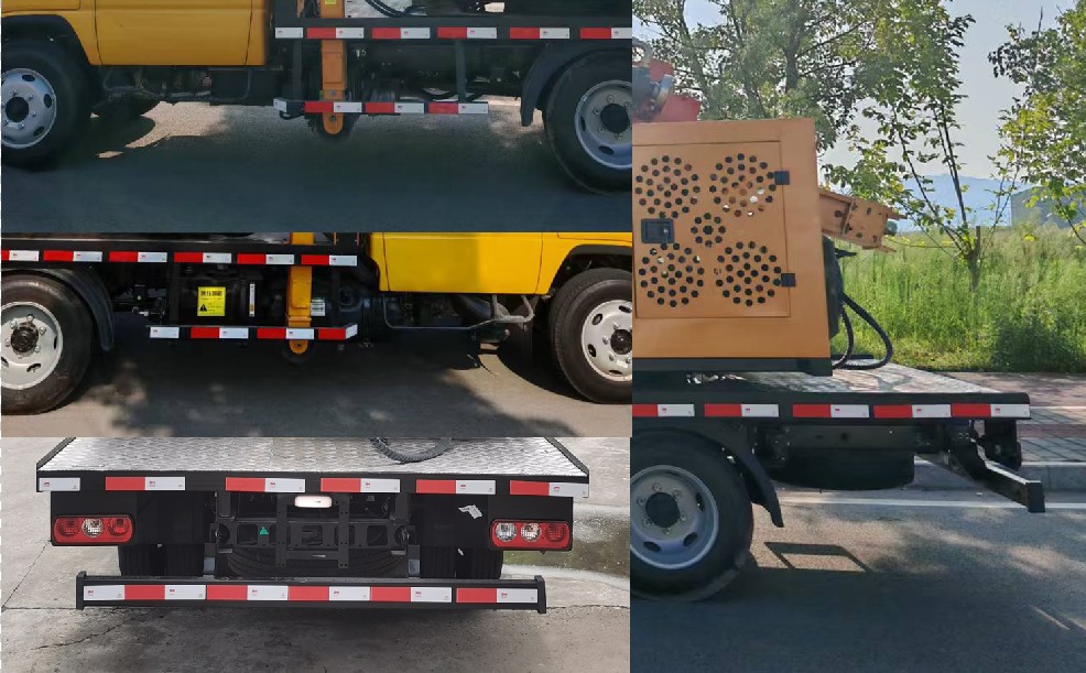 渝宏精工牌YHQ5045TQXFQ63護(hù)欄搶修車公告圖片