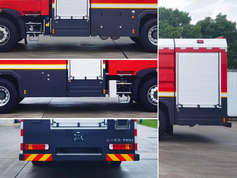 三一牌SYM5190GXFPM80泡沫消防車公告圖片