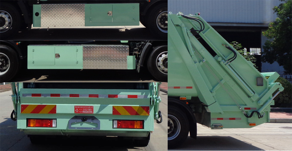 中潔牌XZL5183ZYSBEV純電動(dòng)壓縮式垃圾車公告圖片