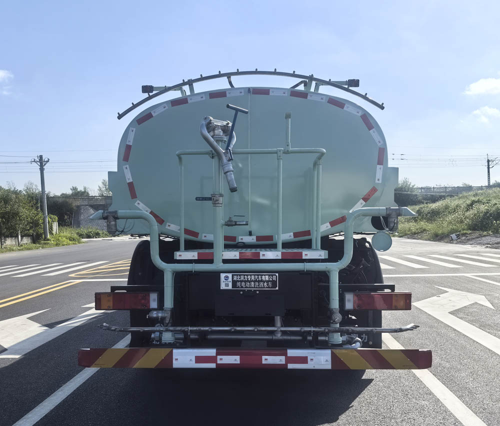 潤知星牌SCS5181GXSBEV純電動清洗灑水車公告圖片