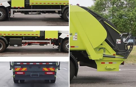 中聯(lián)牌ZBH5181ZYSBYBBEV純電動(dòng)壓縮式垃圾車公告圖片