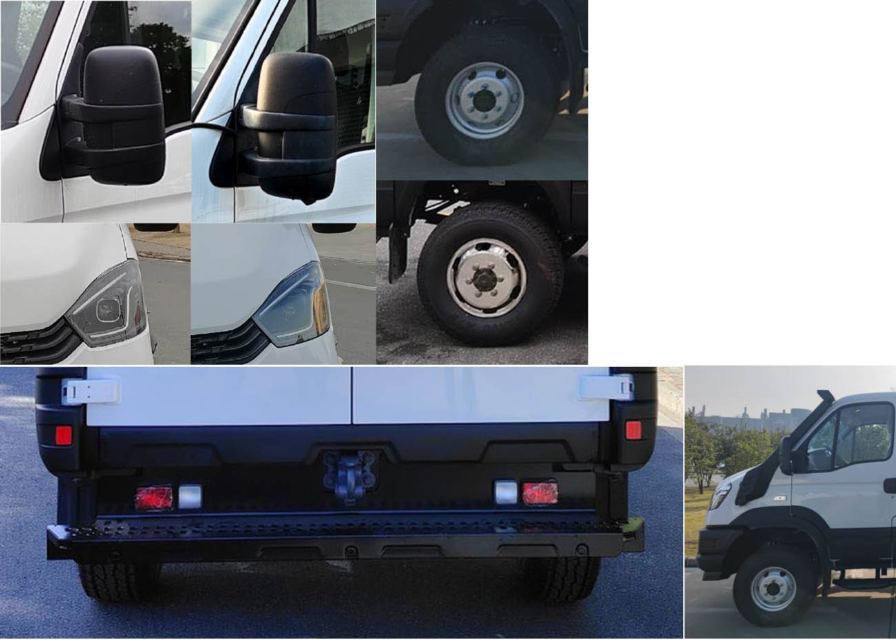 依維柯牌NJ5046XYBEDDH運(yùn)兵車公告圖片