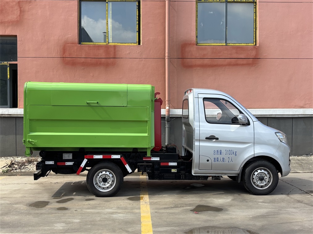 祥農(nóng)達(dá)牌SGW5030ZXXBEVCK純電動車廂可卸式垃圾車公告圖片