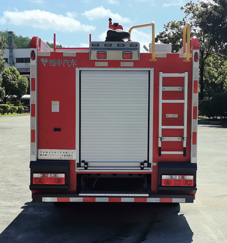 暢豐牌CFQ5070GXFSG25/EQ6水罐消防車公告圖片