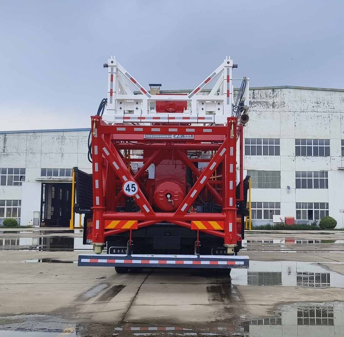 津石牌DFX5850TZJ鉆機(jī)車公告圖片