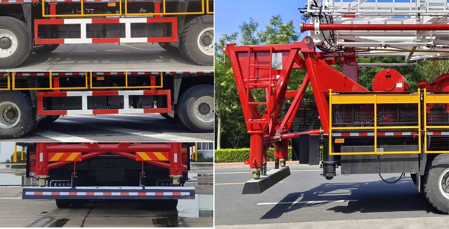 津石牌DFX5850TZJ鉆機(jī)車公告圖片