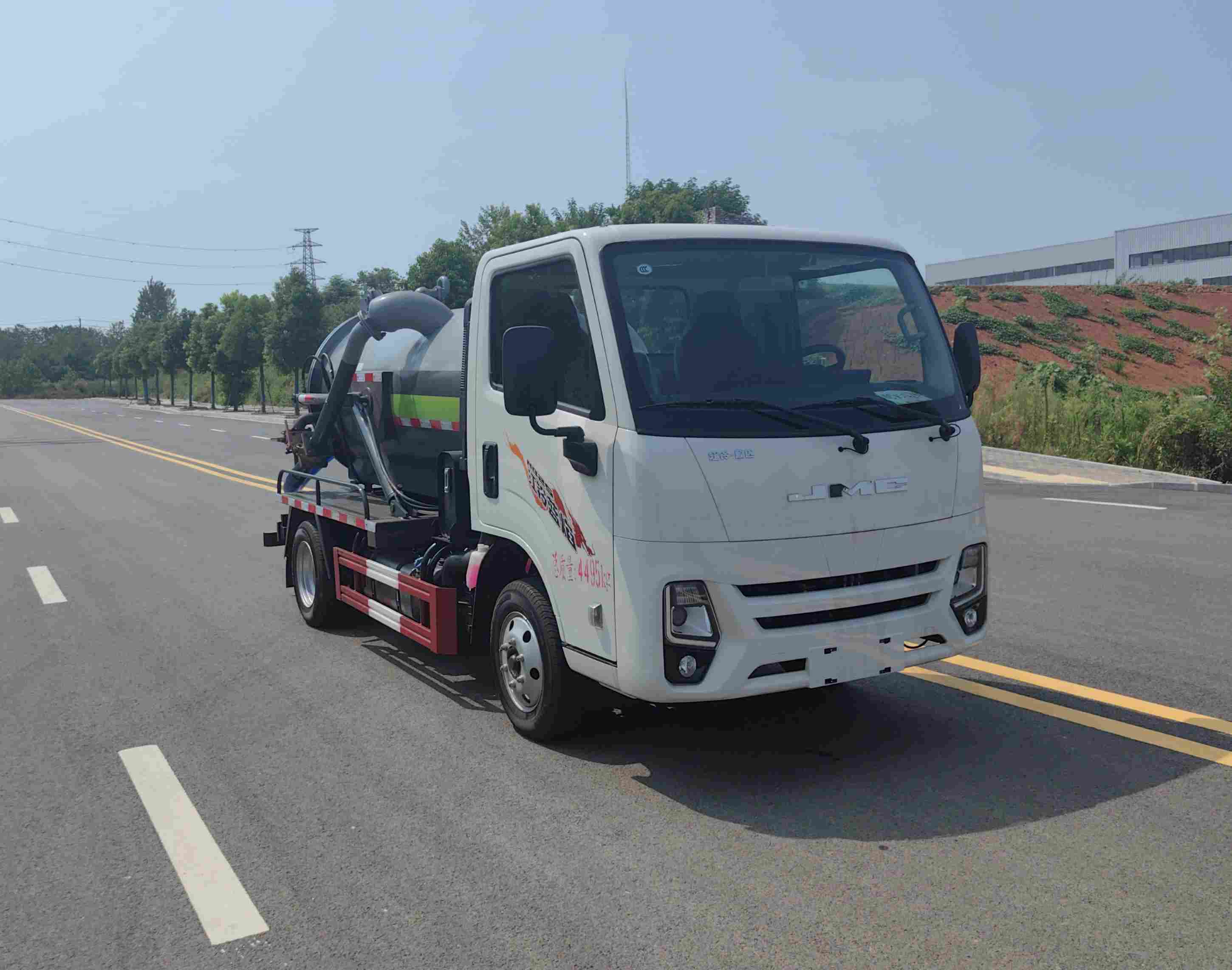 炎帝牌SZD5041GXWJX6吸污車