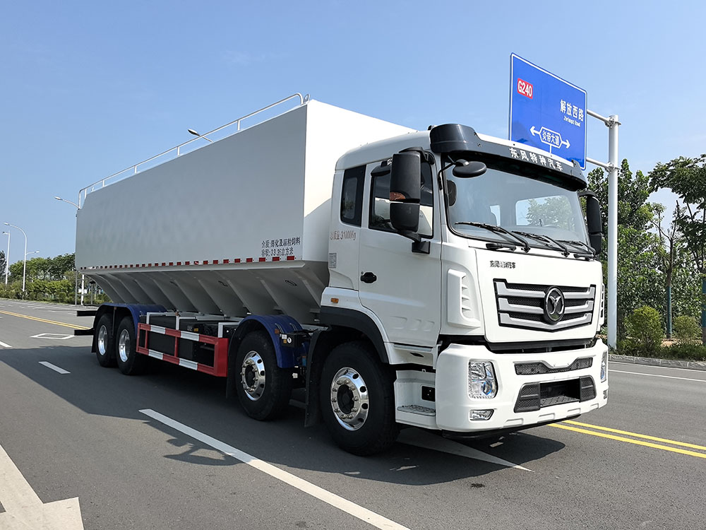 豐霸牌STD5310ZSLBEV純電動(dòng)散裝飼料運(yùn)輸車