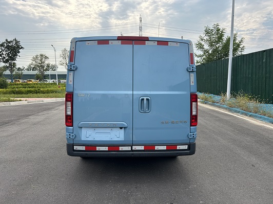 福田牌BJ5030XXYEVA純電動廂式貨車公告圖片