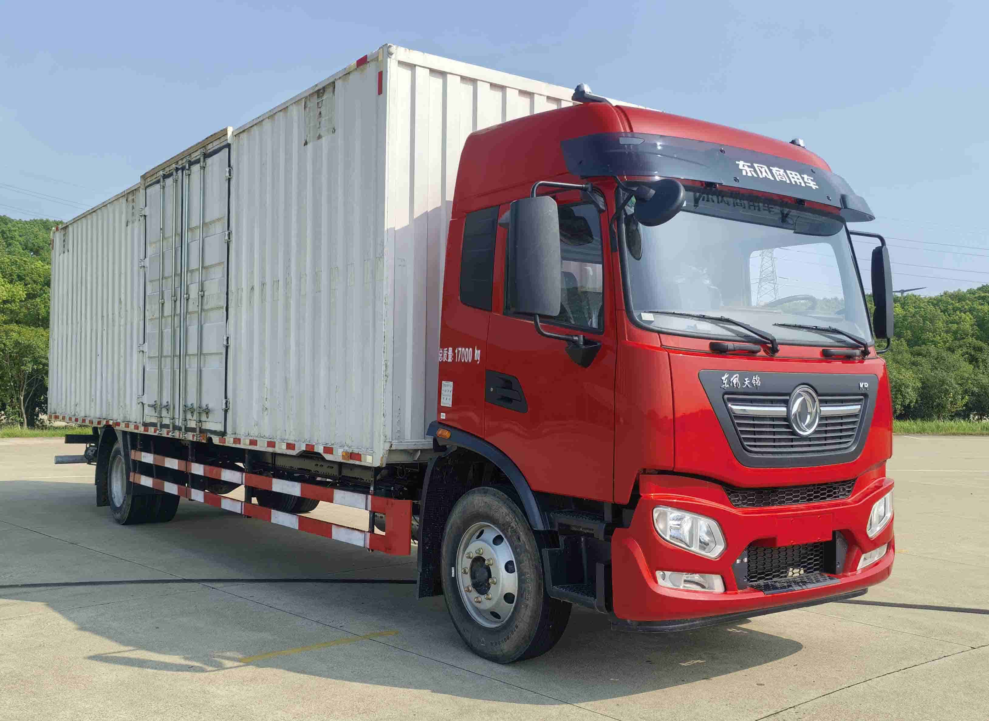 DFH5170XXYEX6B型廂式貨車圖片