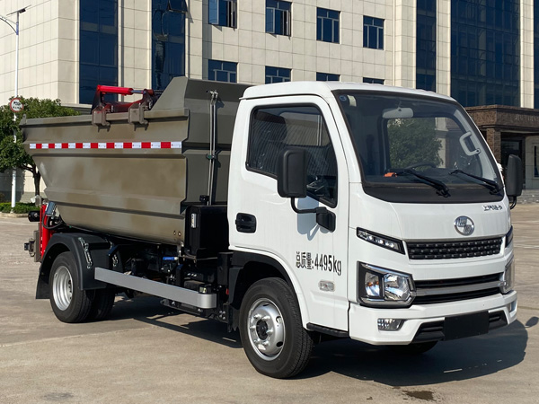海德牌CHD5042ZZZSQBEV純電動自裝卸式垃圾車