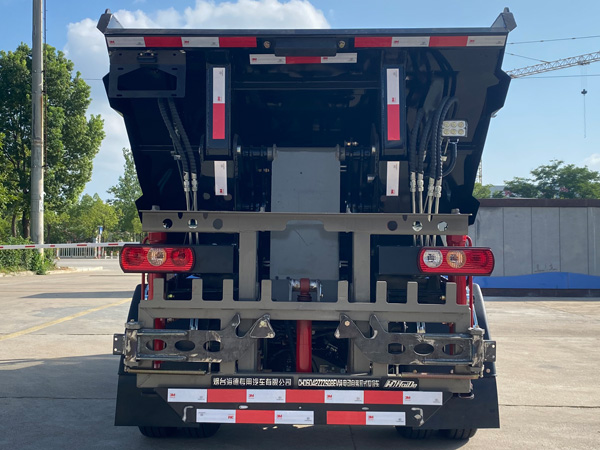 海德牌CHD5042ZZZSQBEV純電動(dòng)自裝卸式垃圾車公告圖片