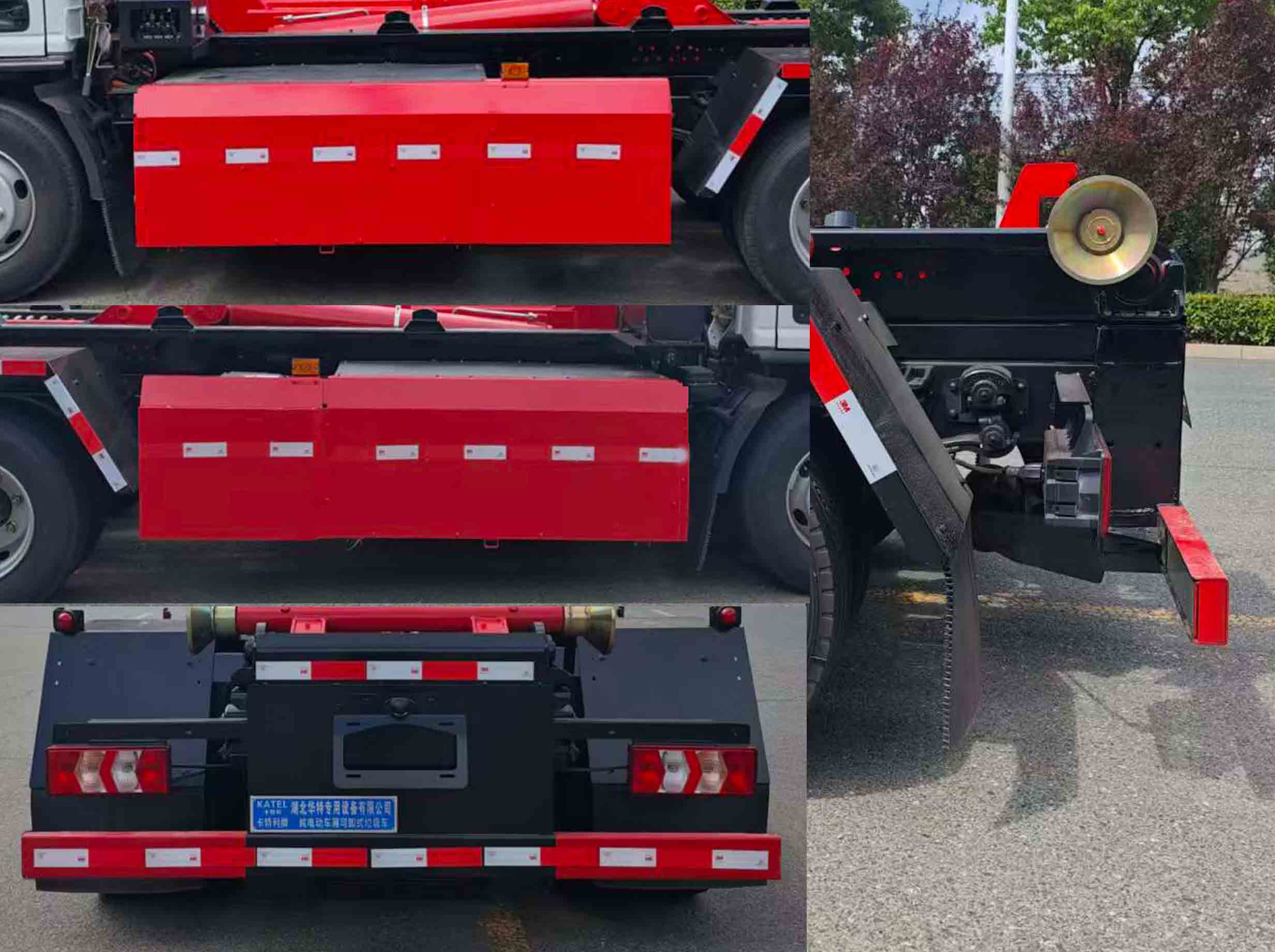 卡特利牌HTT5120ZXXSXBEV純電動(dòng)車廂可卸式垃圾車公告圖片