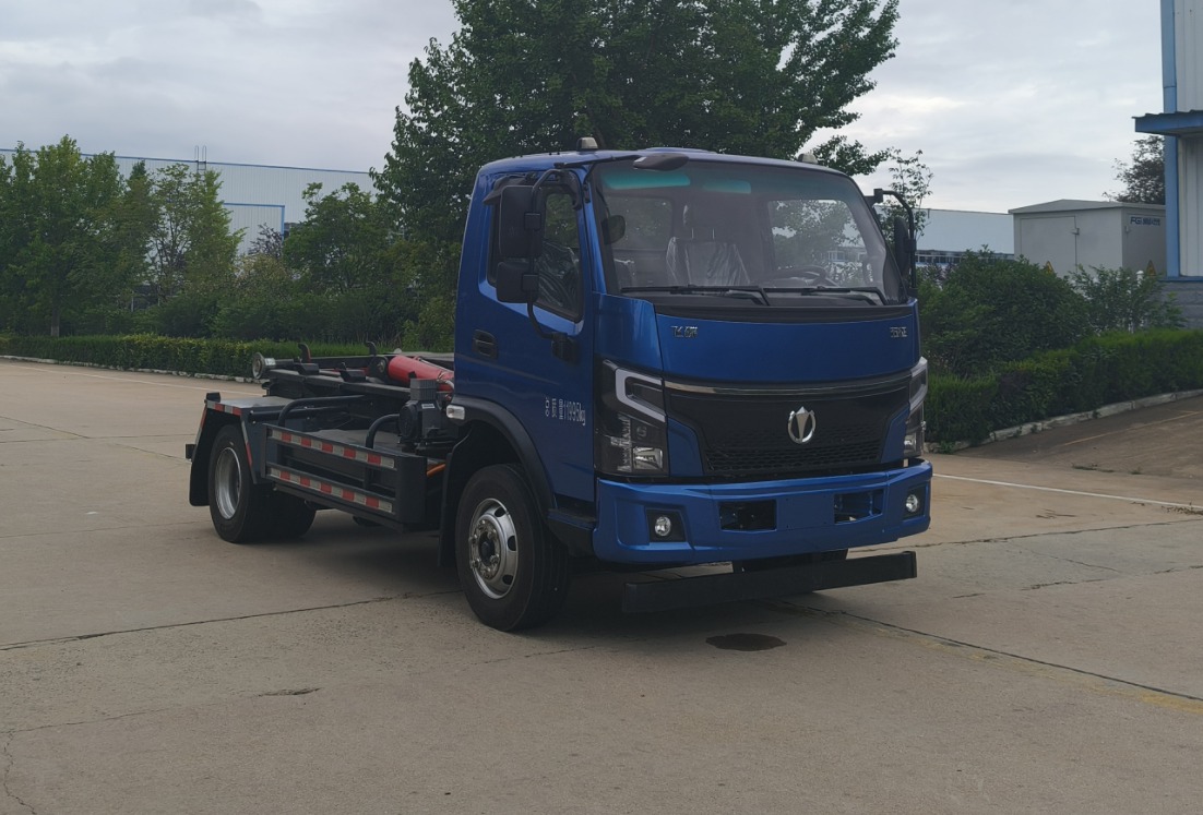 WZK5120ZXXW63BEV型純電動(dòng)車廂可卸式垃圾車圖片
