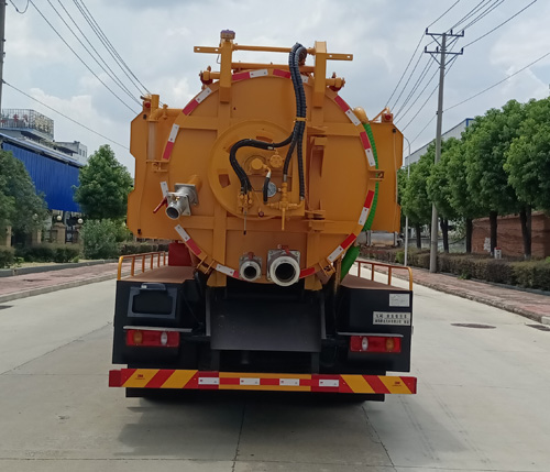 九州牌SYC5140GQWE6清洗吸污車公告圖片