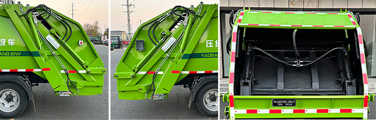 玉驍瓏牌YBH5047ZYSSHBEV純電動(dòng)壓縮式垃圾車公告圖片