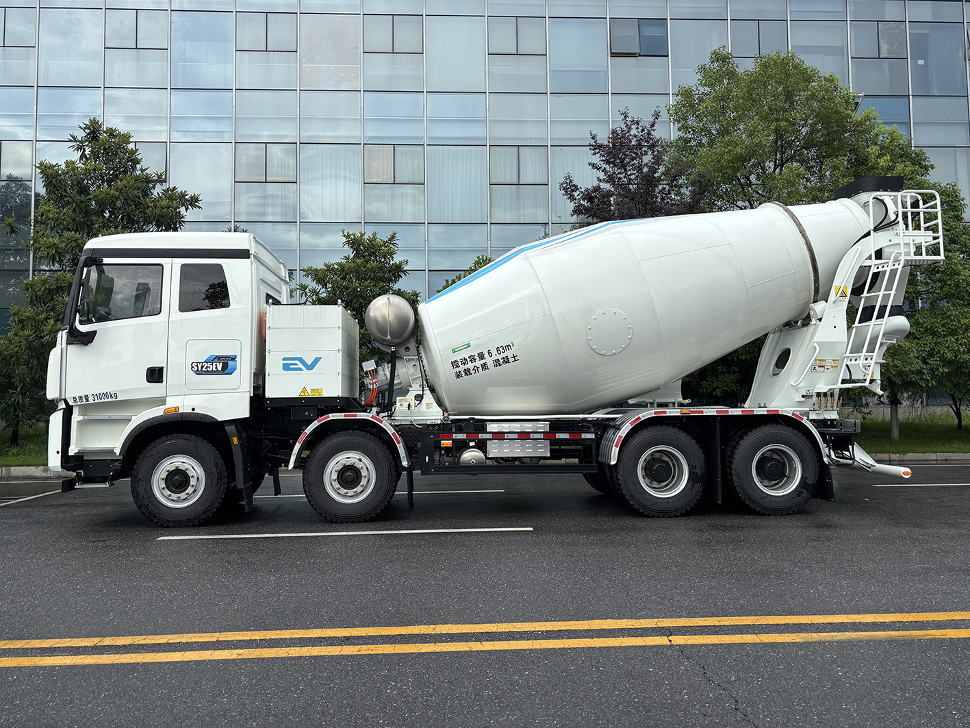 三一牌SYM5311GJB5BEV3換電式純電動混凝土攪拌運輸車公告圖片
