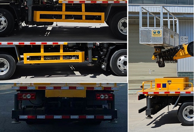 程力威牌CLW5040JGK6ZS高空作業(yè)車公告圖片