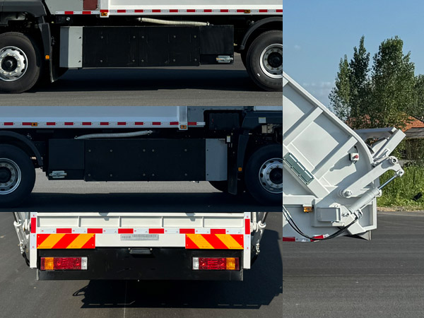 傳旗重科牌CQH5250ZYSSXBEV純電動壓縮式垃圾車公告圖片