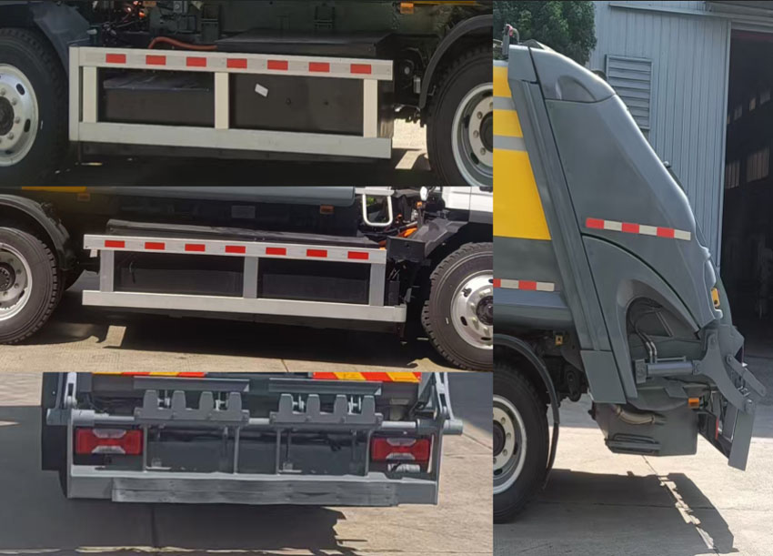 三聯(lián)牌YSY5140ZYSBEV純電動(dòng)壓縮式垃圾車公告圖片