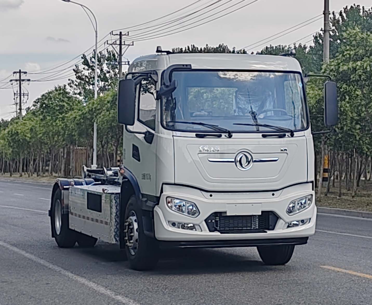 HWJ5183ZXXDFBEV型純電動(dòng)車(chē)廂可卸式垃圾車(chē)圖片